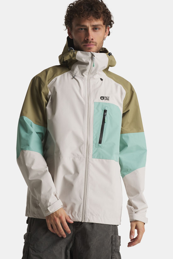 Picture Abstral+ 2,5L Regenjas white/dark khaki