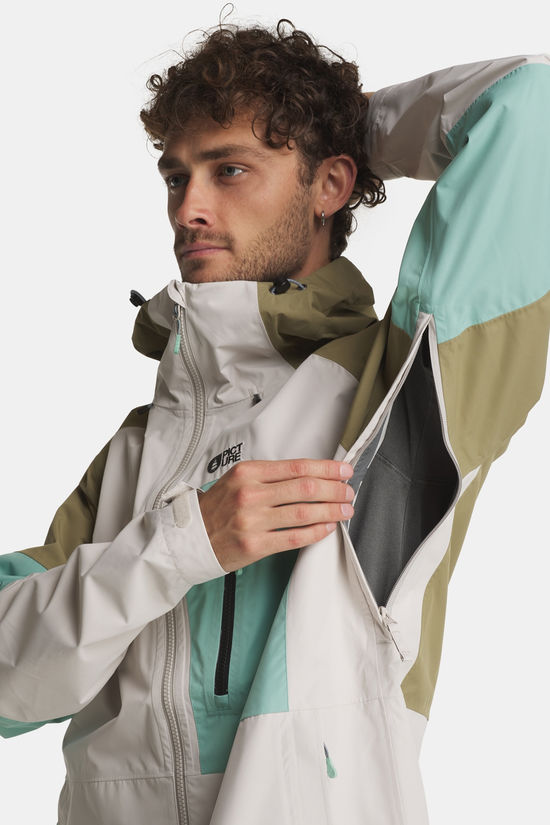 Picture Abstral+ 2,5L Regenjas white/dark khaki