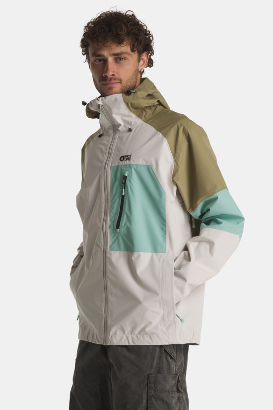 Picture Abstral+ 2,5L Regenjas white/dark khaki
