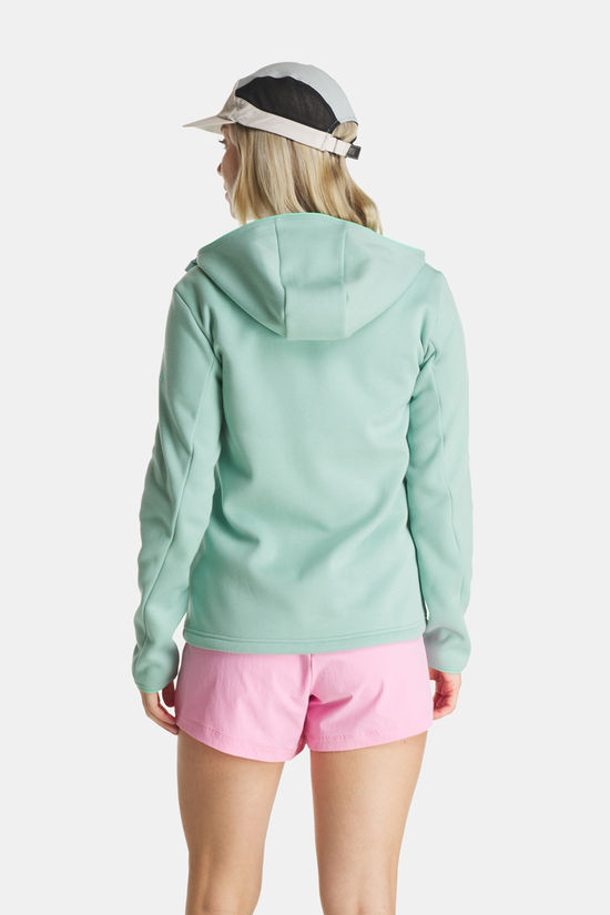 Vaude Idris Hoody Fleecevest Dames light green