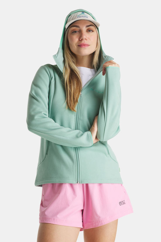 Vaude Idris Hoody Fleecevest Dames light green