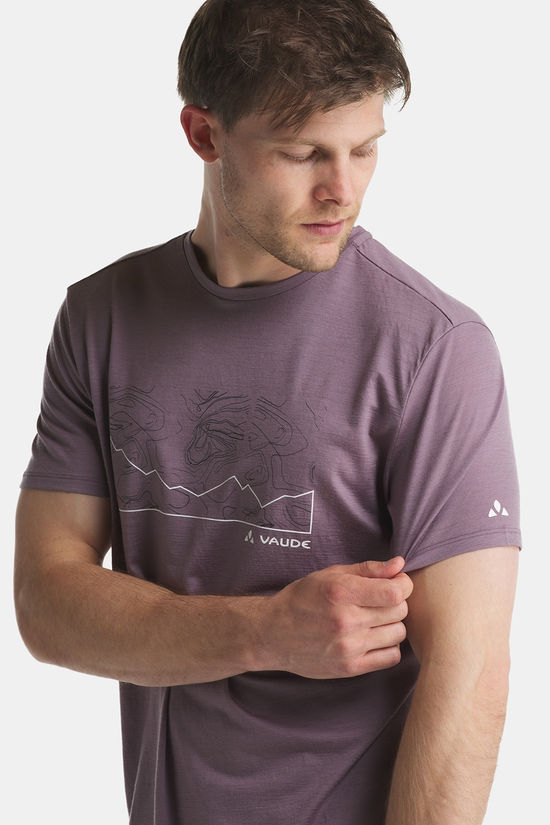 Vaude Tekoa Wool T-Shirt dark purple