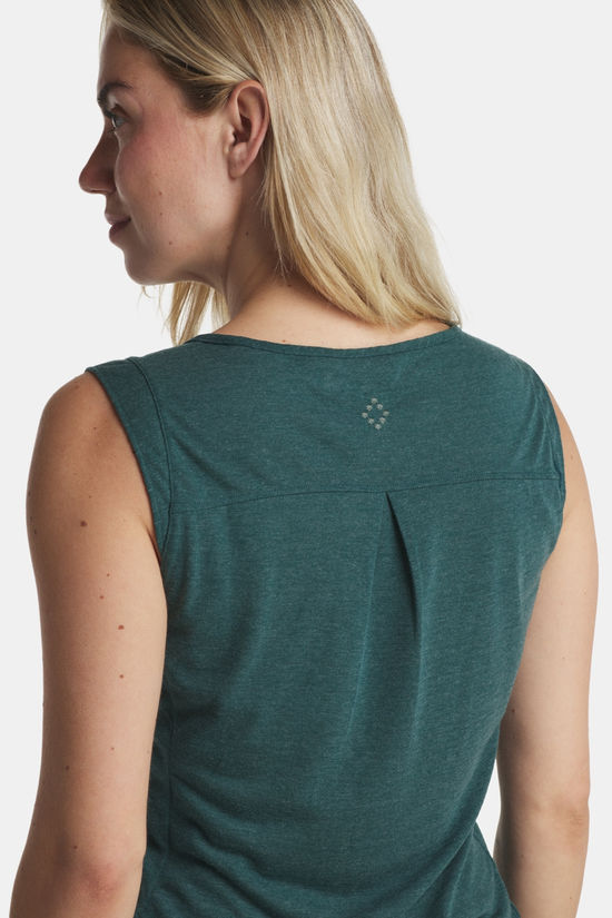 Vaude Skomer Hiking T-shirt Dames dark green