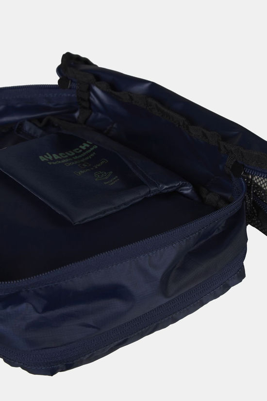 Ayacucho Meshbag Doublelayer S dark blue/dark green