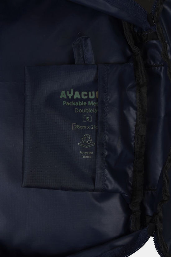 Ayacucho Meshbag Doublelayer S dark blue/dark green