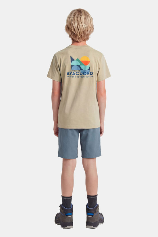 Ayacucho Sierra S/S T-Shirt Junior light khaki