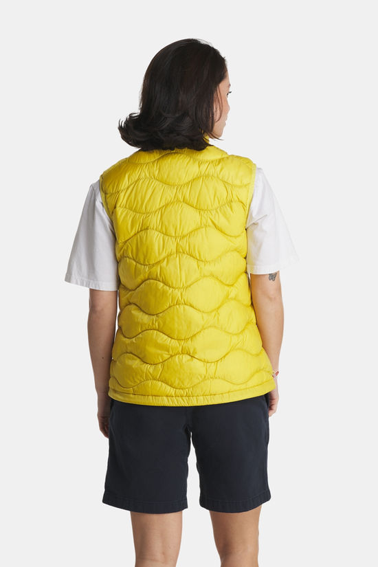 Peak Performance Helium Utility Down Vest Dames yellow