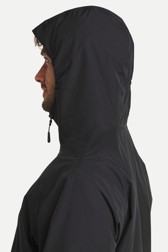 Jack Wolfskin Outrovert 2L Regenjas Heren black