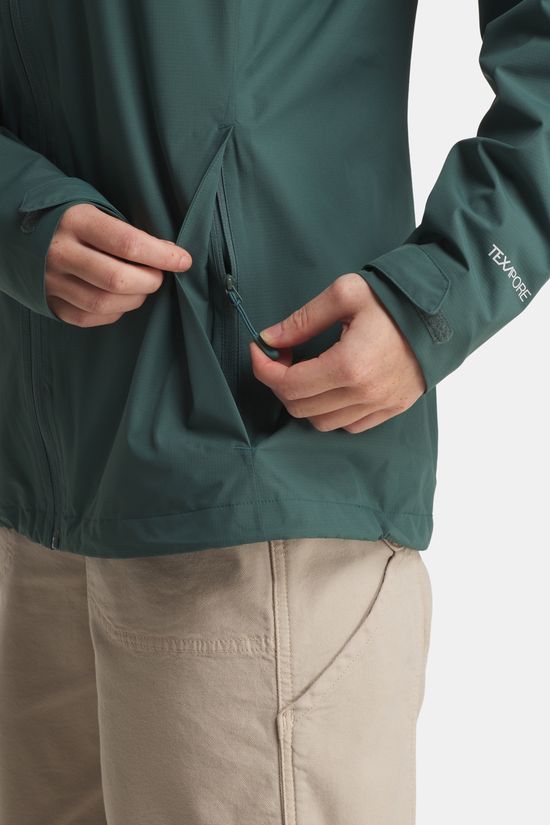 Jack Wolfskin Outrovert 2L Regenjas Dames dark green