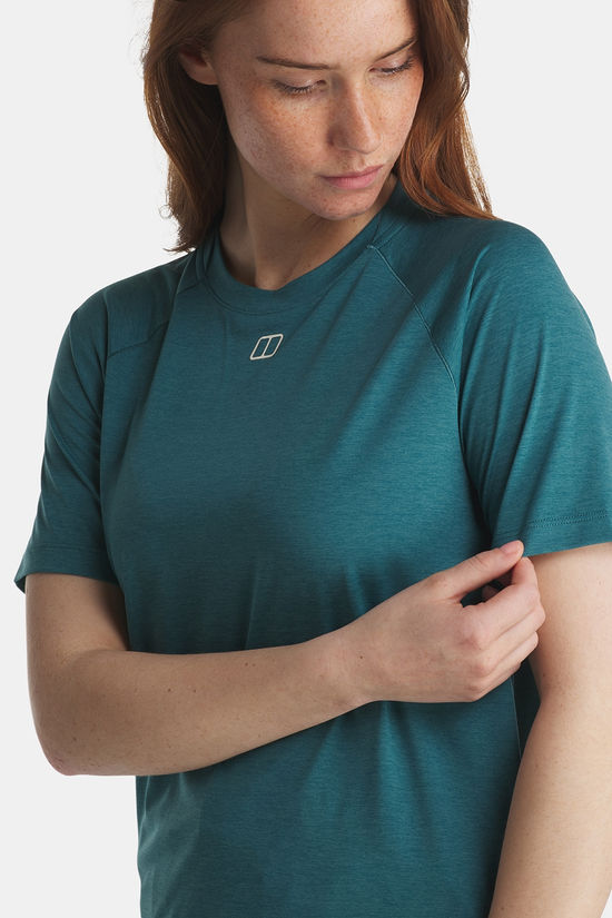 Berghaus Ivyhill Light Tech T-Shirt Dames Petrol