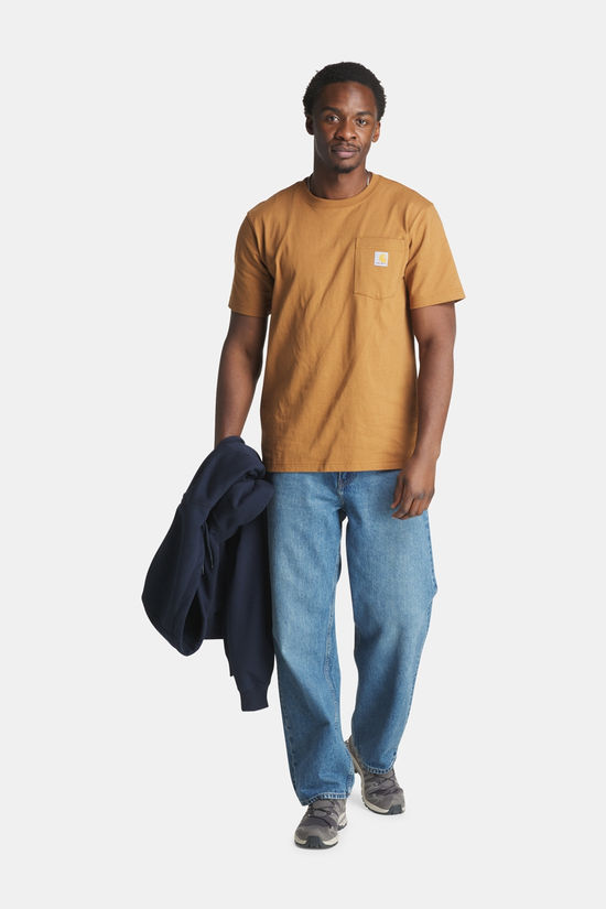 Carhartt Dearborn Relaxed Pocket T-shirt Heren mid brown