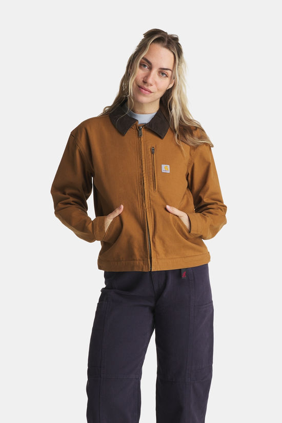 Carhartt Iconic Crawford Detroit Jas Dames mid brown