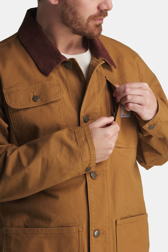 Carhartt Iconic C01 Rugged Flex Jas mid brown