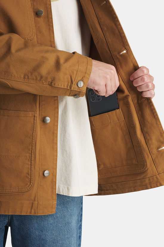 Carhartt Iconic C01 Rugged Flex Jas mid brown