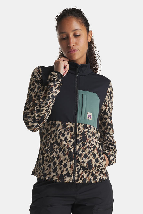 Protest PRTVester Vest Dames brown/black