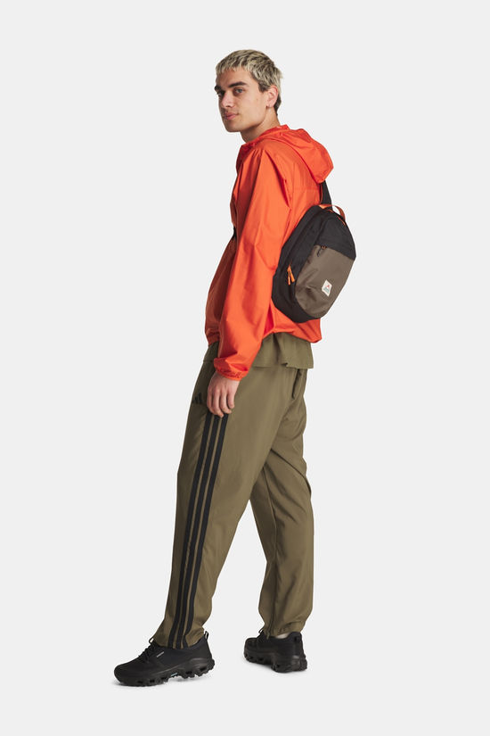 adidas Essentials 3-Stripes Stanford Open Hem Broek dark green