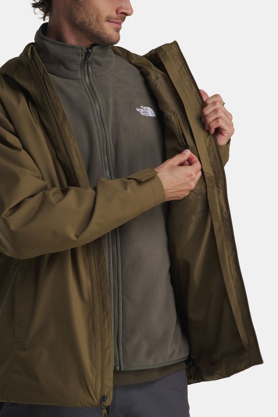 The North Face Quest Mono Triclimate 3-In-1 Jas Heren Mustard/Dark Khaki