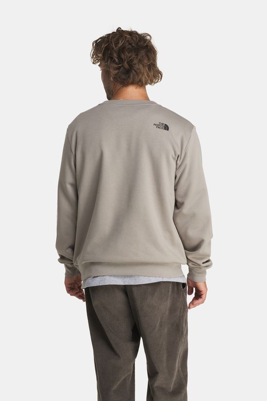 The North Face Box Half Dome Regular Crewneck Trui Heren Beige