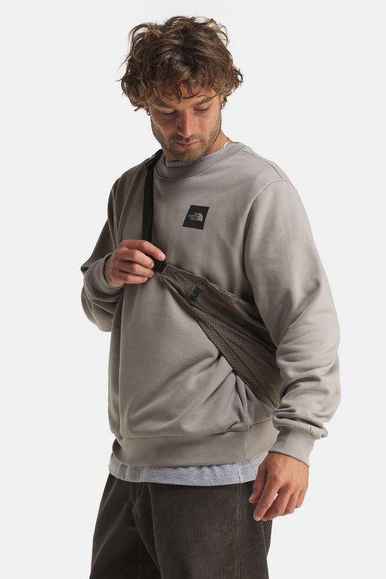 The North Face Box Half Dome Regular Crewneck Trui Heren Beige