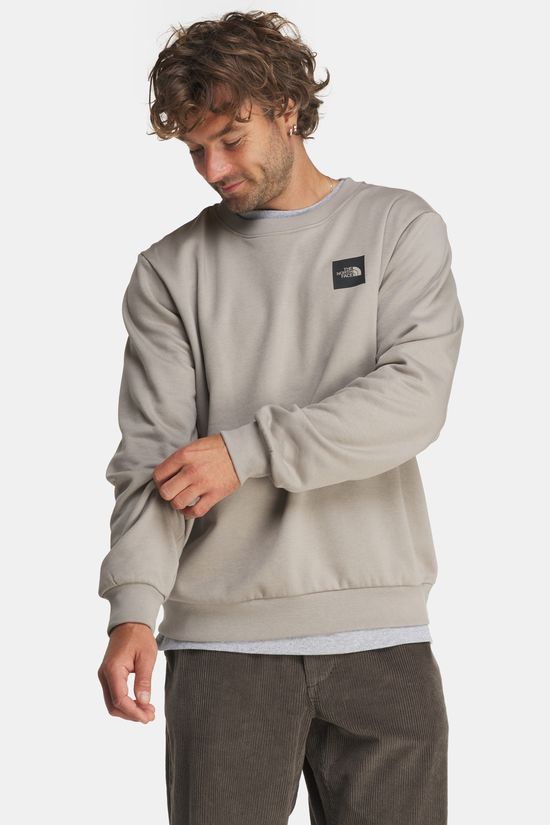 The North Face Box Half Dome Regular Crewneck Trui Heren Beige