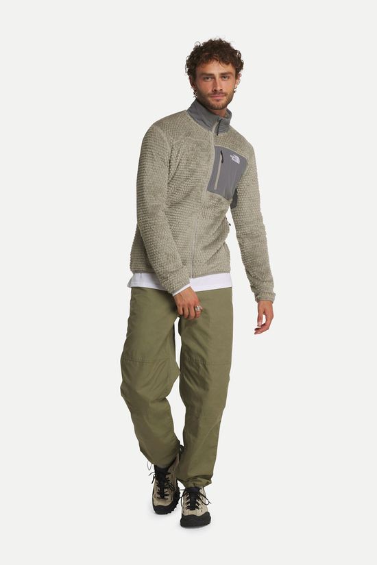 The North Face Alpedge Fleecevest Heren Beige/Dark Grey