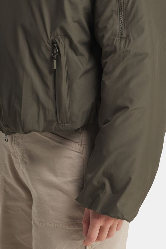 The North Face Choqa Bomber Gevoerde Jas Dames dark khaki