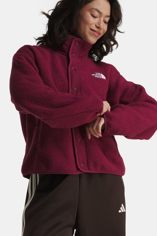 The North Face Cragmont Fleecevest Dames dark red