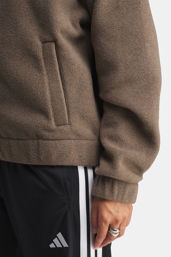 The North Face Collared Fleecevest Dames mid brown