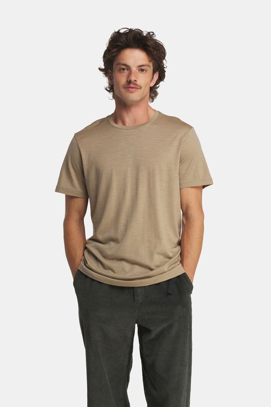 icebreaker Merino 150 Tech Lite III SS Tee Camel Brown