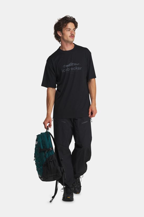 icebreaker Merino 150 Tech Lite Relaxed Heritage T-shirt black