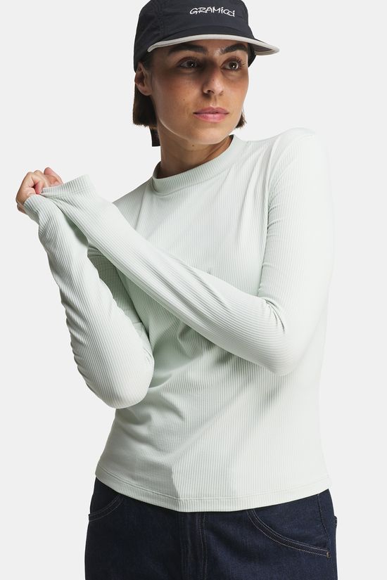 Columbia Pinetown Canyon Mockneck Longsleeve Dames light blue