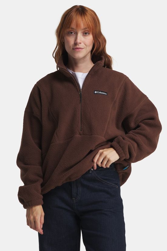 Columbia Timber Meadow MTR HZ Fleecetrui Dames dark brown