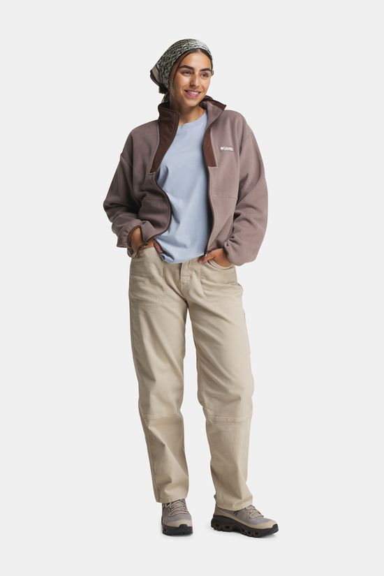 Columbia Sequoia Grove II Full Zip Fleecevest Dames Taupe/Dark Brown