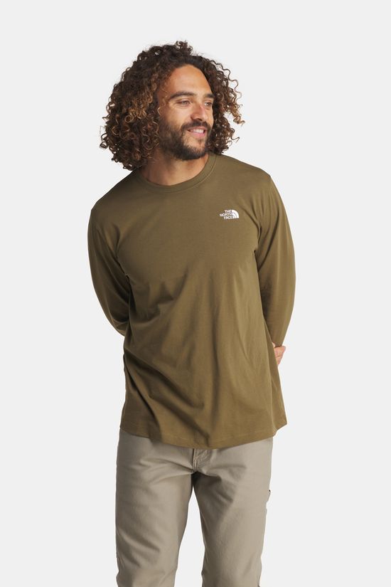 The North Face Evolution Simple Dome Regular LS Shirt Mustard