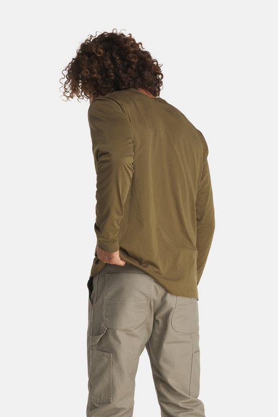 The North Face Evolution Simple Dome Regular LS Shirt Mustard