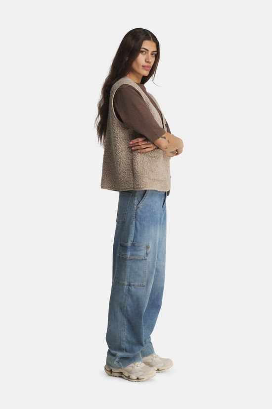 The North Face Essential Simple Dome Boxy RLX T-Shirt Dames dark brown
