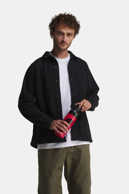 The North Face Open Range Fleece Shirt Met Lange Mouwen Heren black