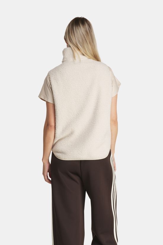 Jack Wolfskin High Curl Fleece Bodywarmer Dames Beige