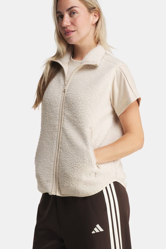 Jack Wolfskin High Curl Fleece Bodywarmer Dames Beige