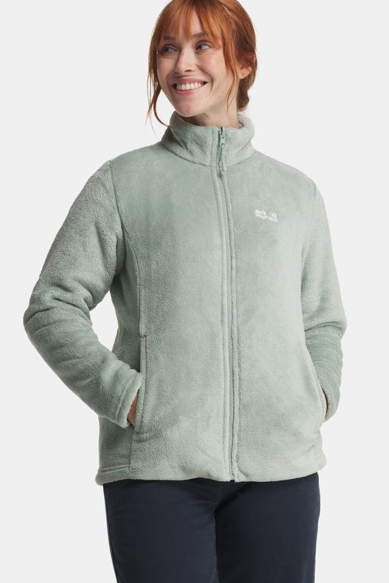 Jack Wolfskin Rotwand 3-In-1 Jas Dames Dark Green/Dark Green
