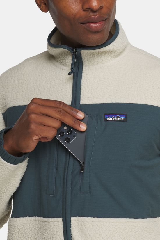 Patagonia Retro Pile Patch Fleecevest off white