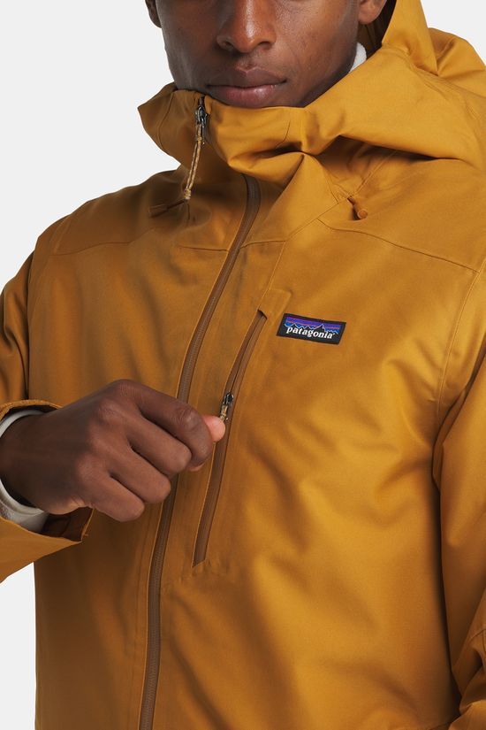 Patagonia Insulated Powder Town Ski-Jas Camel Brown