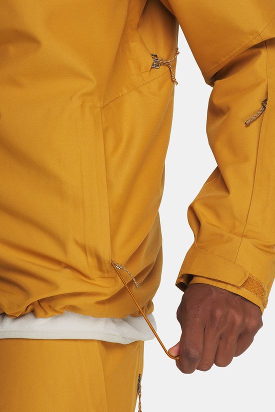 Patagonia Insulated Powder Town Ski-Jas Camel Brown