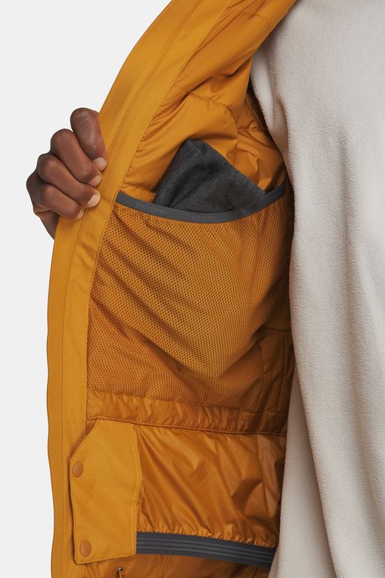 Patagonia Insulated Powder Town Ski-Jas Camel Brown