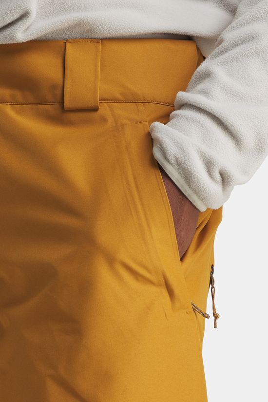 Patagonia Insulated Powder Town Regular Skibroek Camel Brown