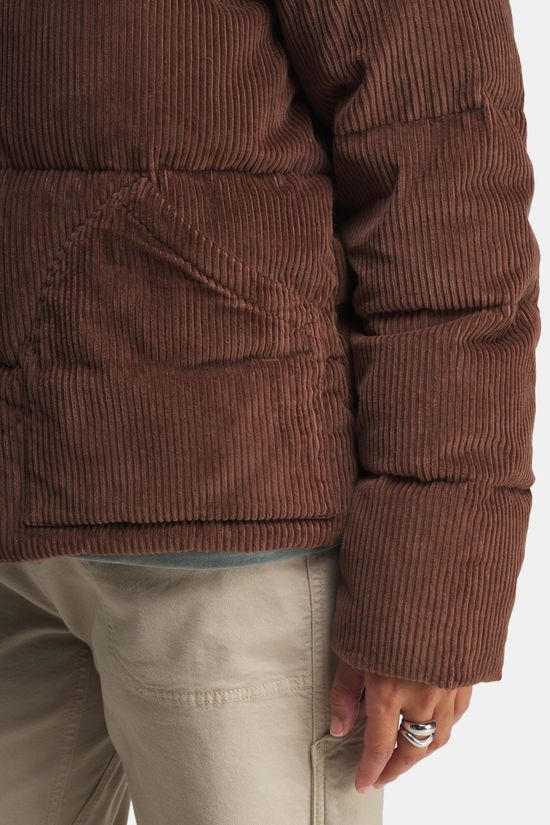 Patagonia Cord Fjord Donsjas Dames dark brown