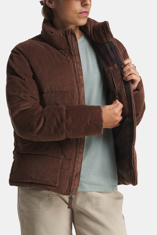 Patagonia Cord Fjord Donsjas Dames dark brown