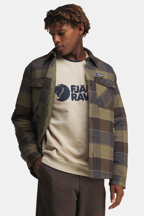 Patagonia LW Insulated Fjord Flannel Shirt Dark Khaki/Patterned