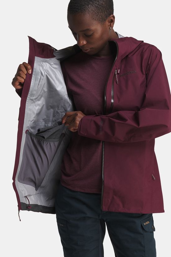Patagonia Triolet Hardshell Jas Dames Egg Plant
