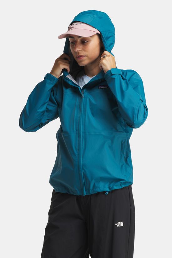 Patagonia Torrentshell 3L Hardshell Jas Dames Mid Blue/Mid Blue